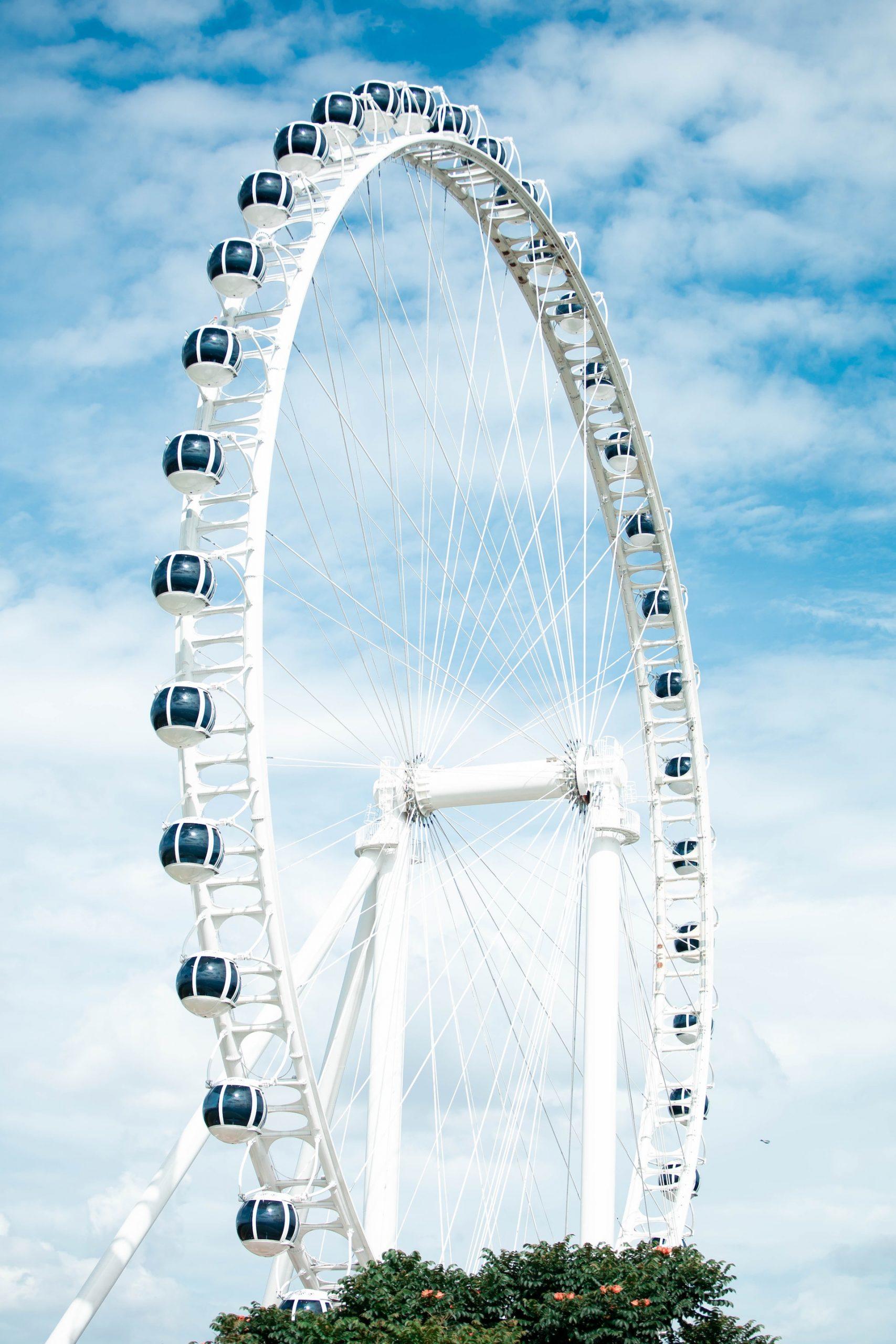 grande roue blanche