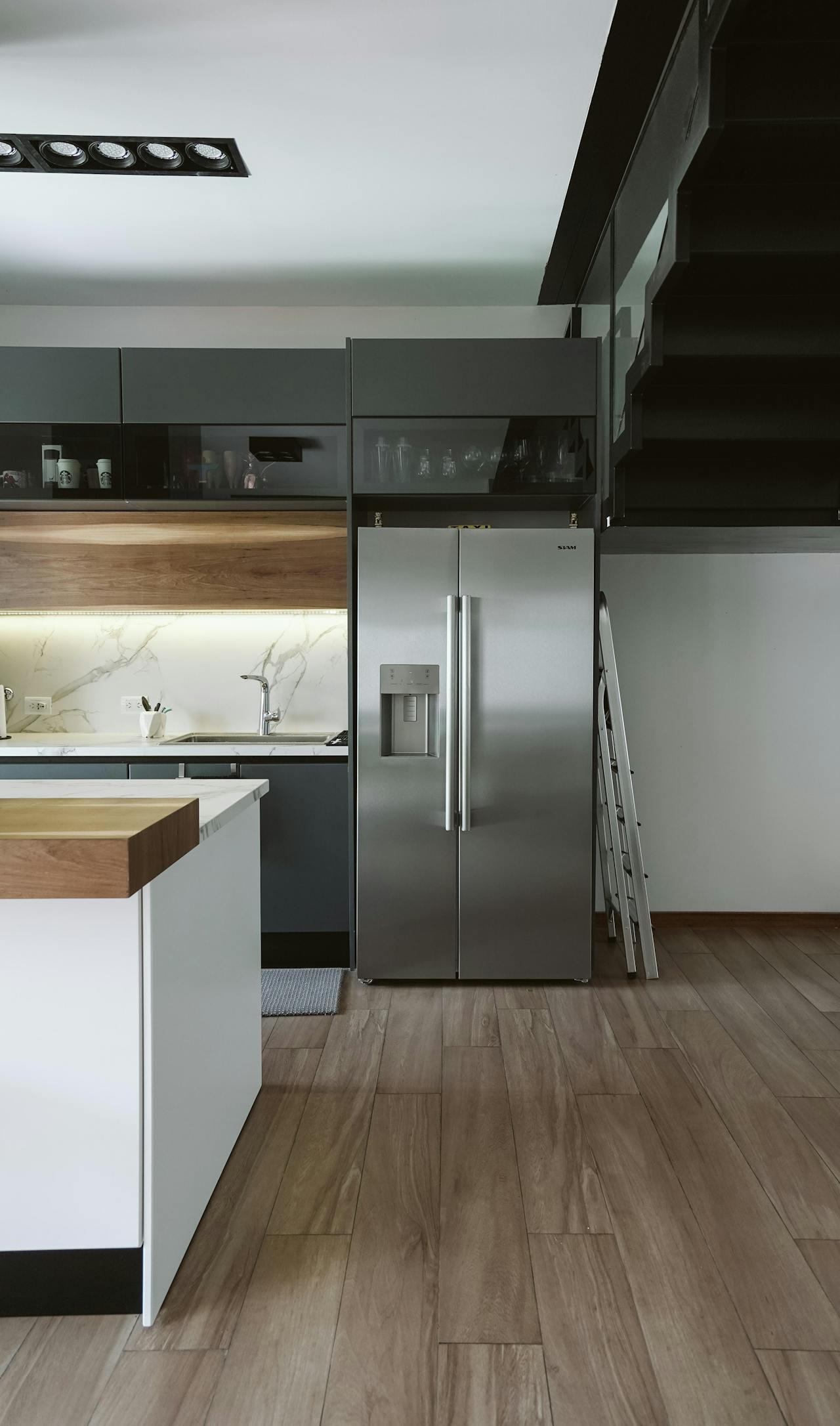 vue d une cuisine ouverte luxueuse