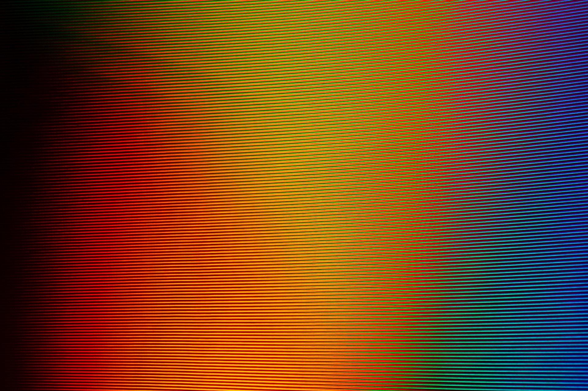 arc en ciel sur ordinateur