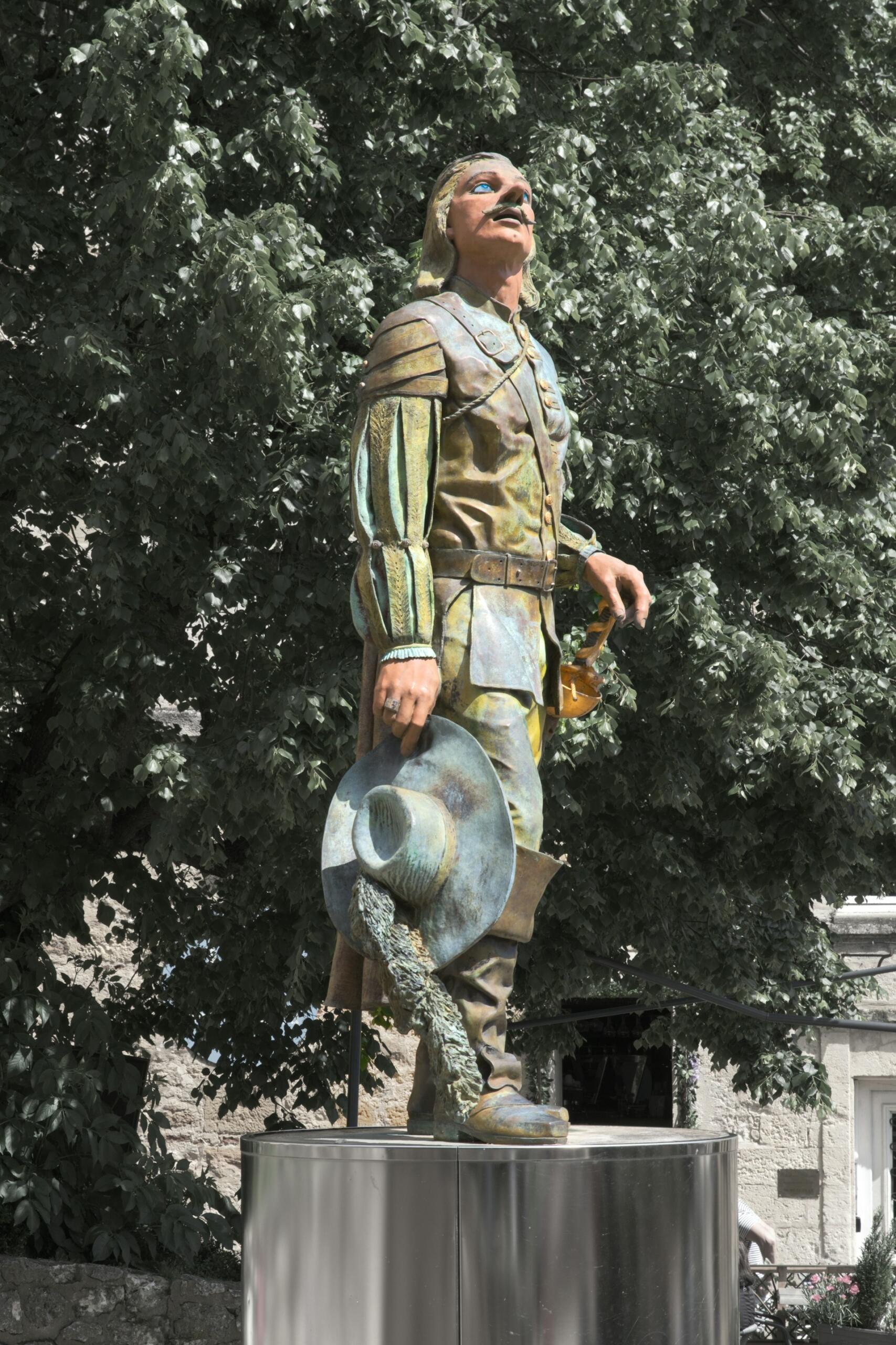statue de Cyrano à Bergerac