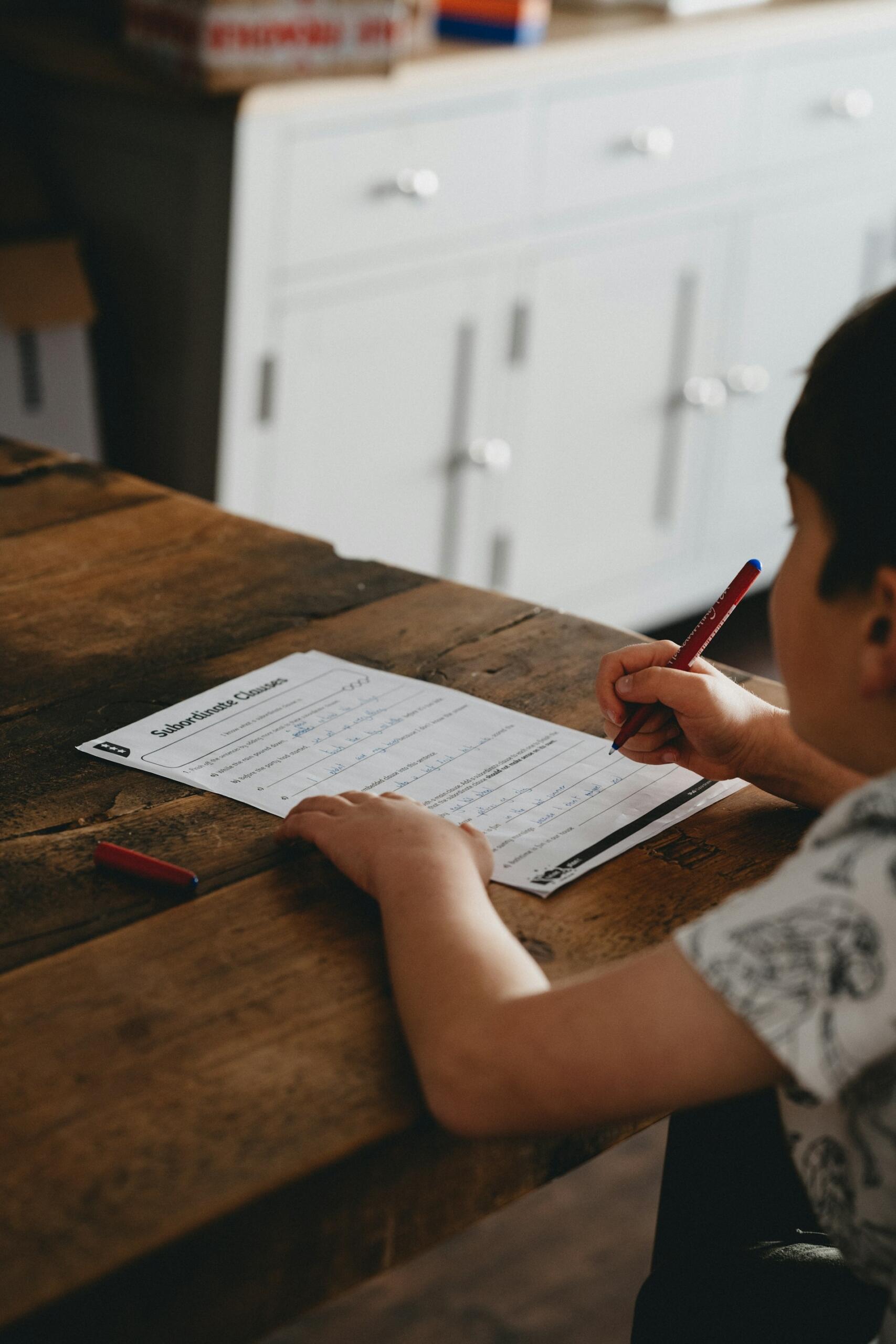 épreuve histoire enfant