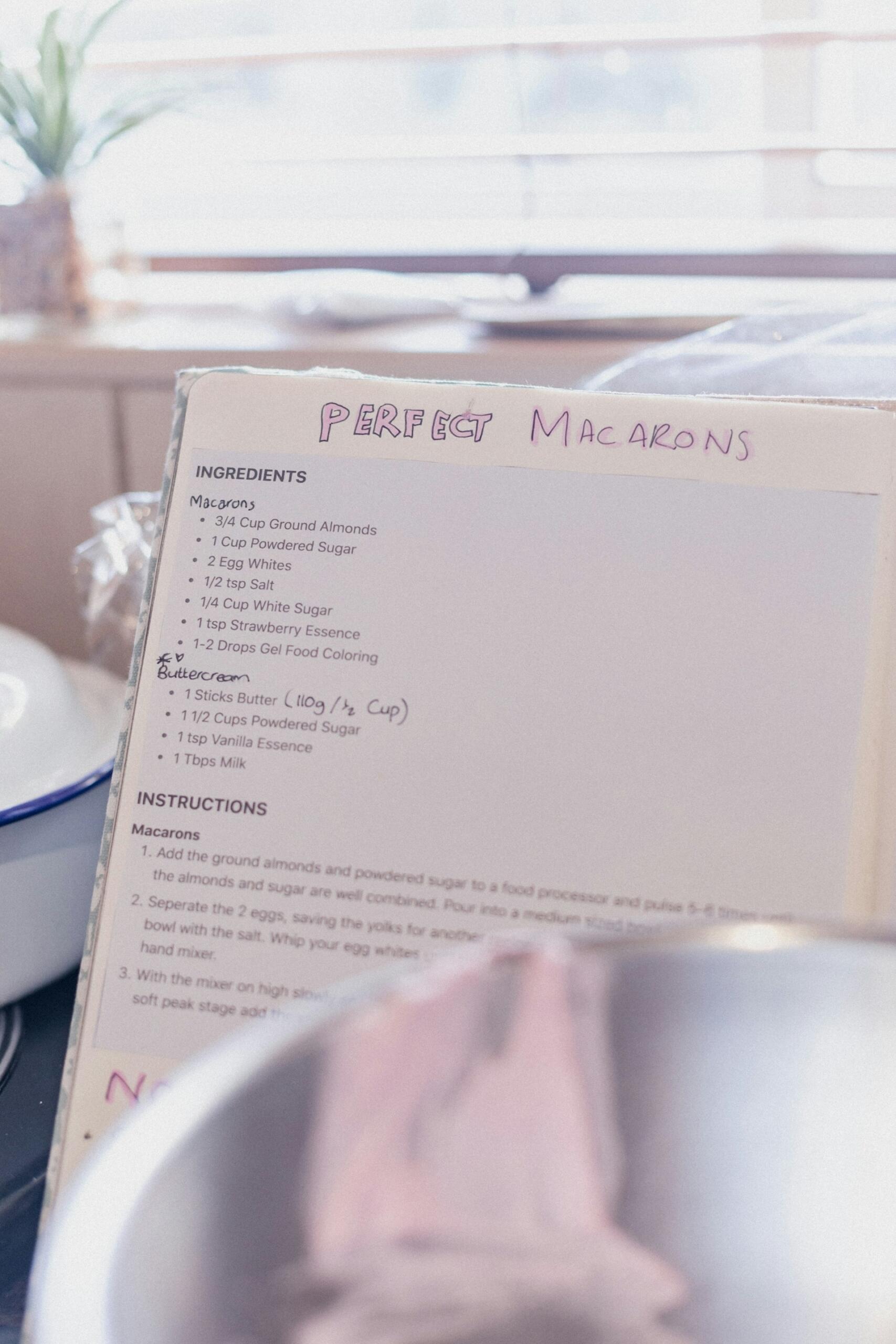 recette étapes