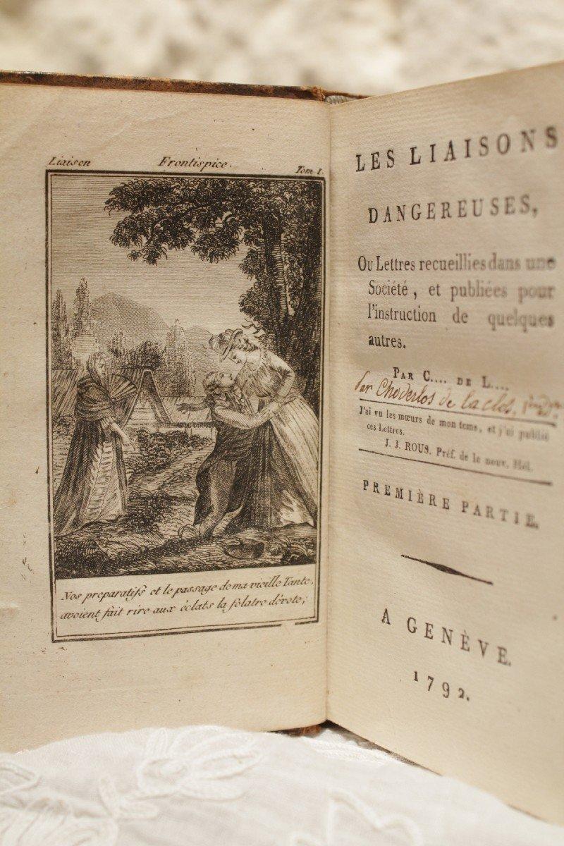 livre originel des Liaisons Dangereuses 