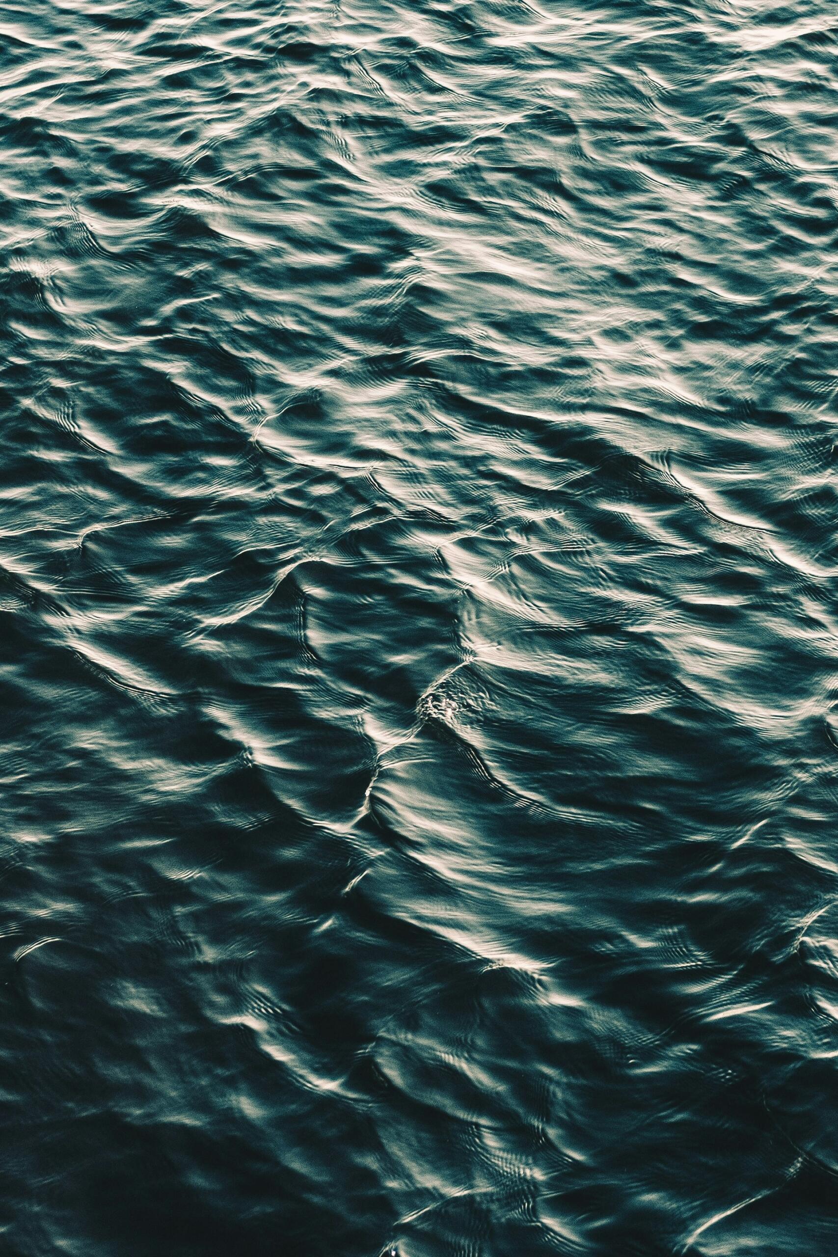eau bleue
