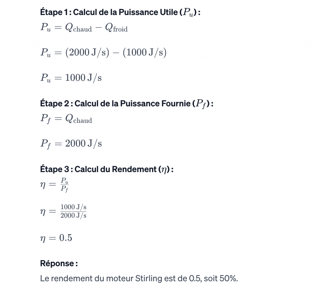Le Moteur de Stirling et son Fonctionnement — free download
