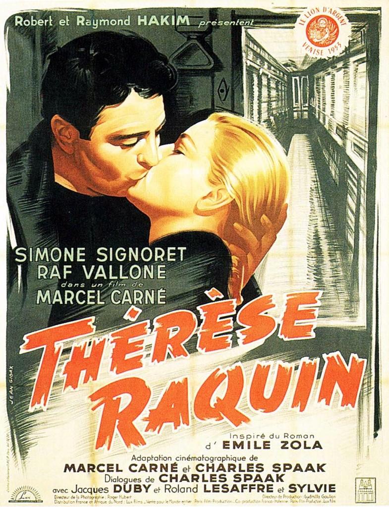 affiche de film de Thérèse Raquin