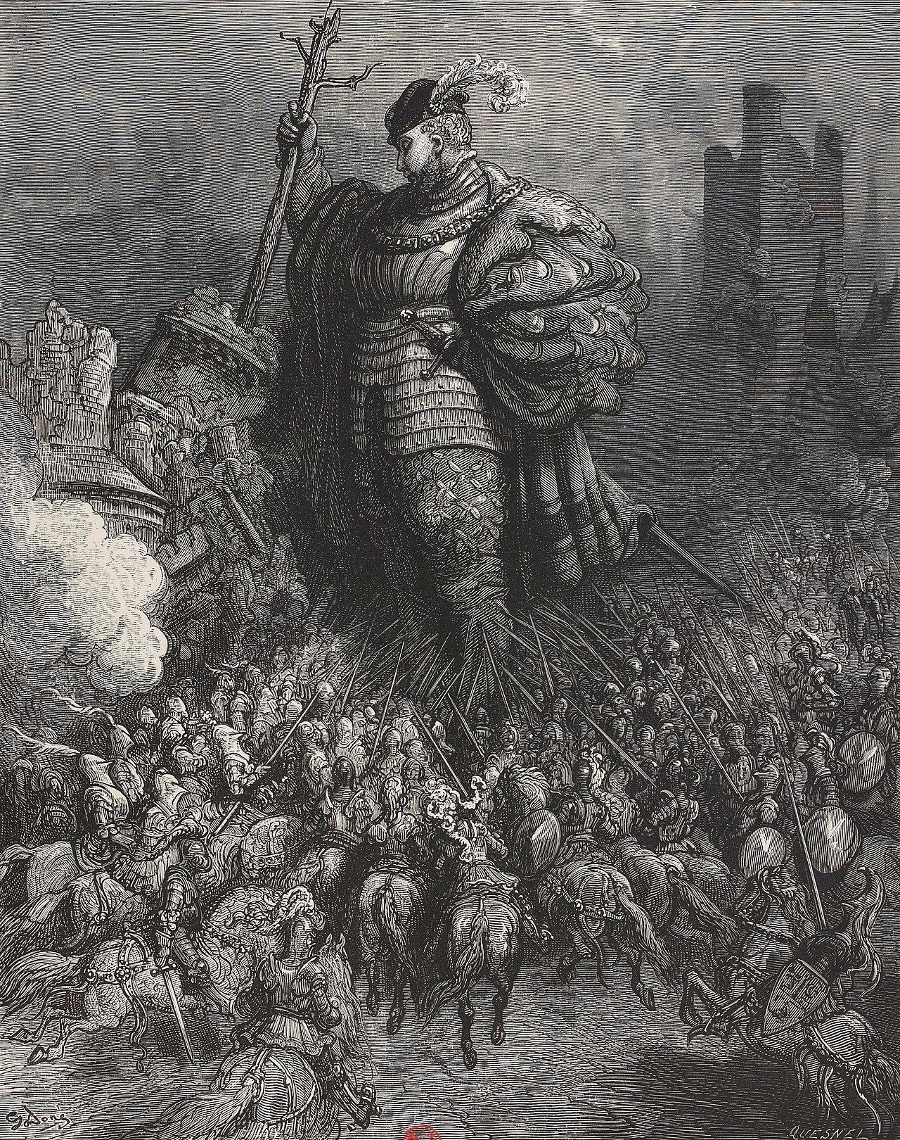 extrait de la guerre de Gargantua