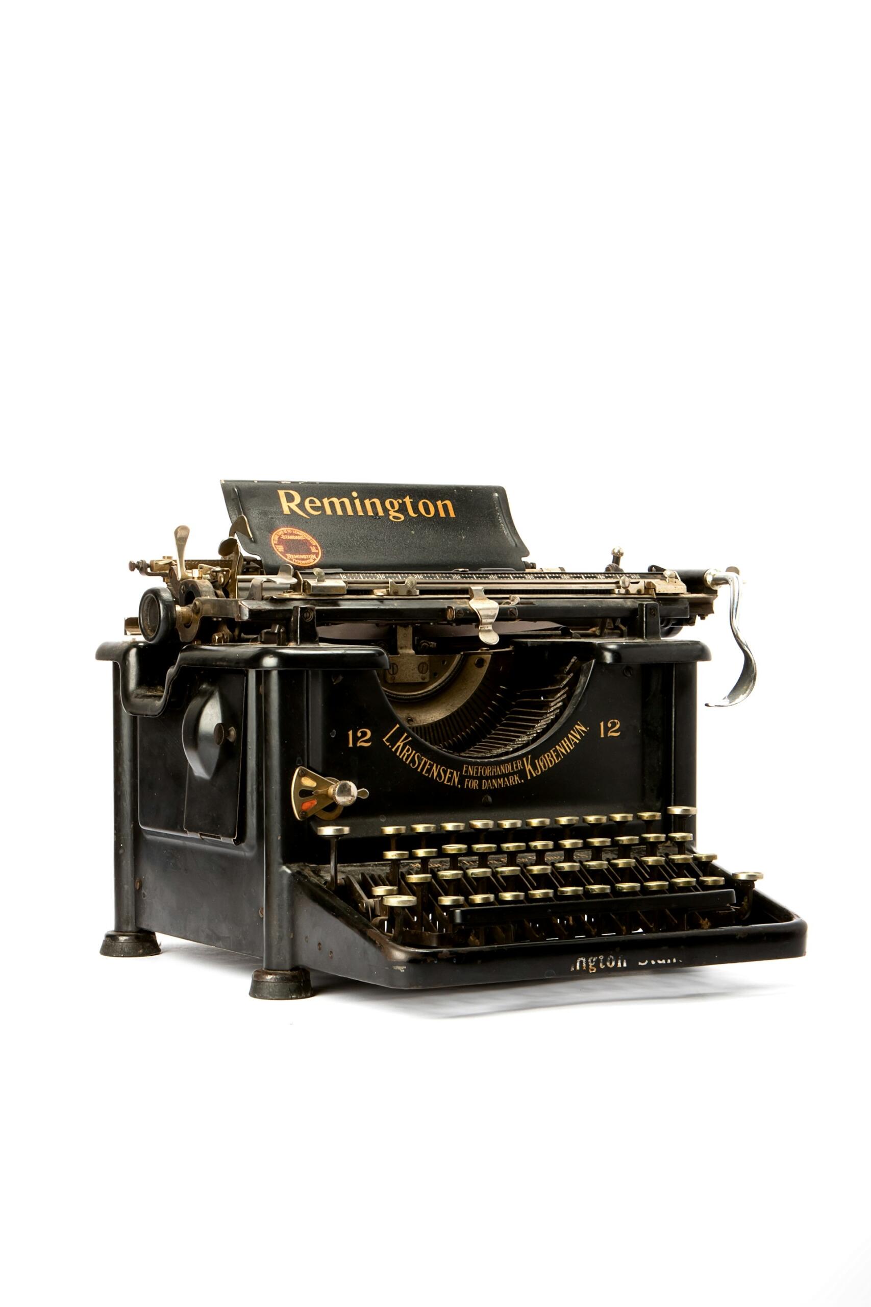 machine à écrire