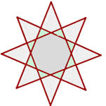 Regular Star Octagon: 8/3