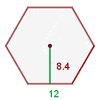 Figure 6 - Example of a regular polygon