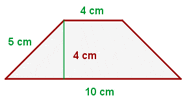 Area of the trapezoid example