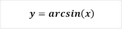 arcsin_function