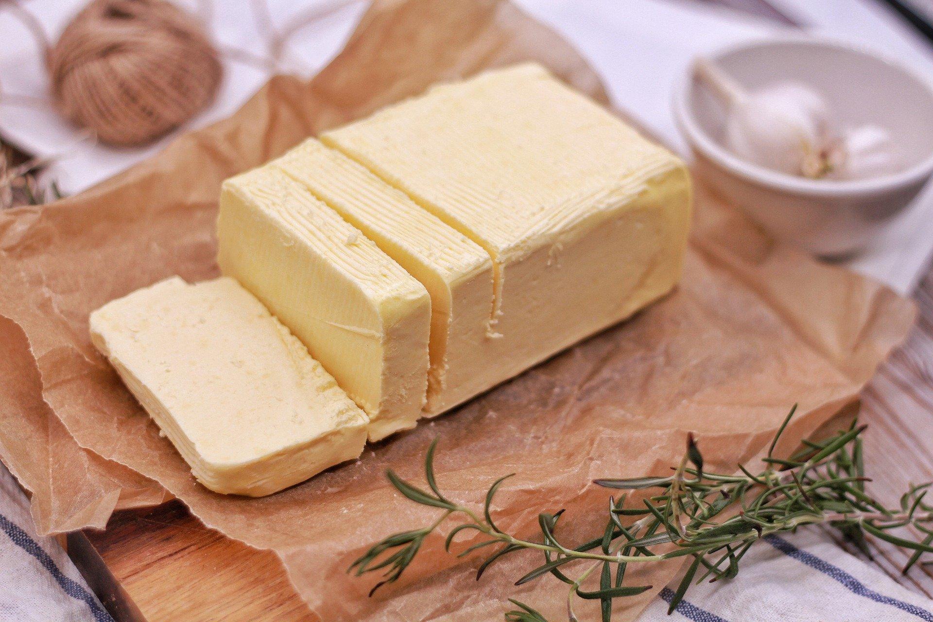 Butter: Food rich in fats