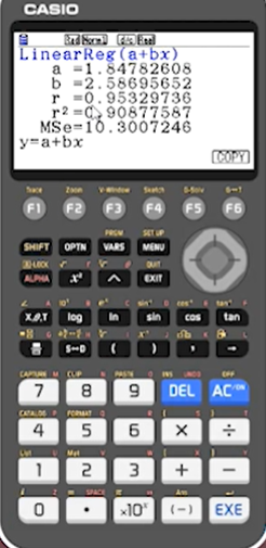 Screenshot 9: graphical calc