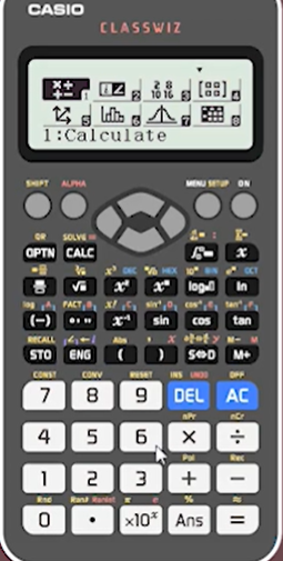 Screenshot 1: scientific calc