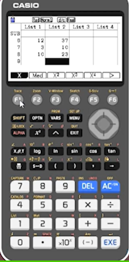 Screenshot 7: graphical calc