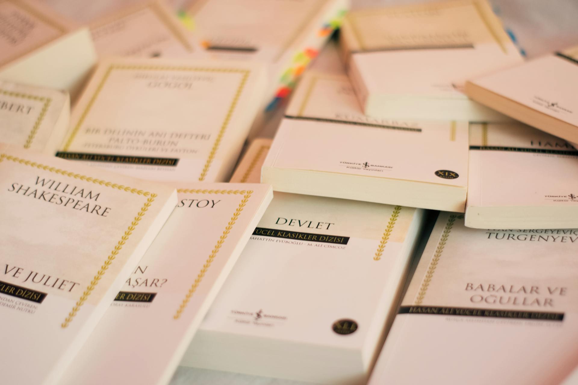 Image of shakespeare books