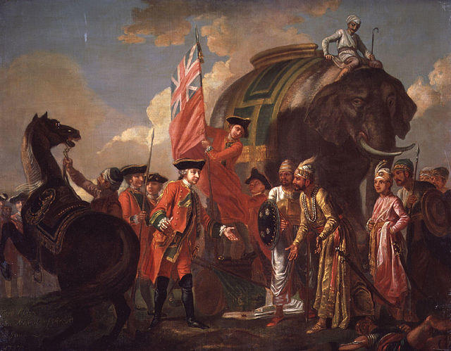 The battle of Plassey