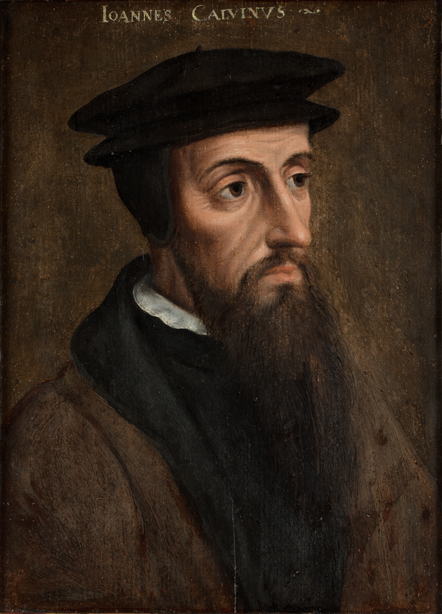 A historical portrait of John Calvin