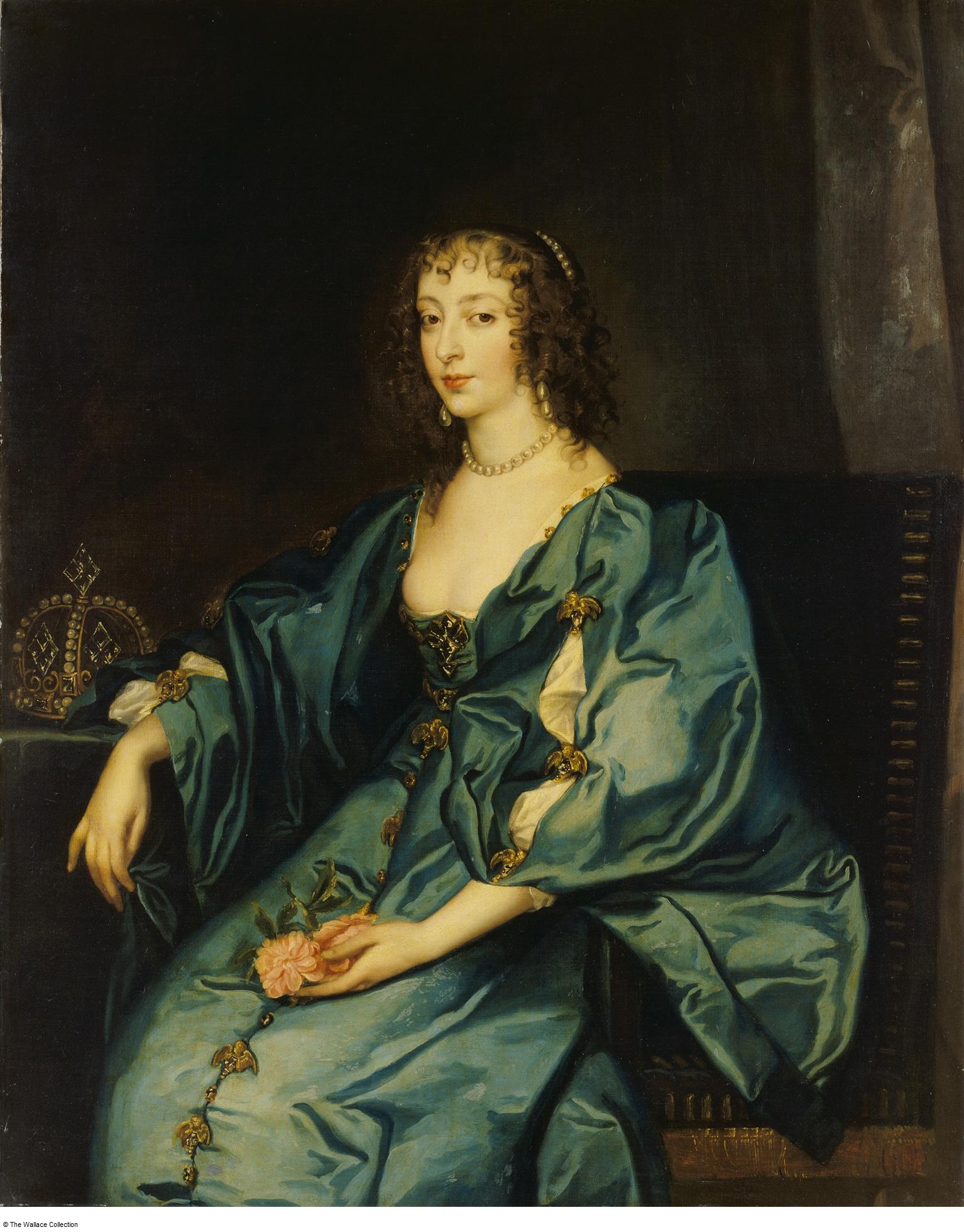 portrait queen henrietta maria
