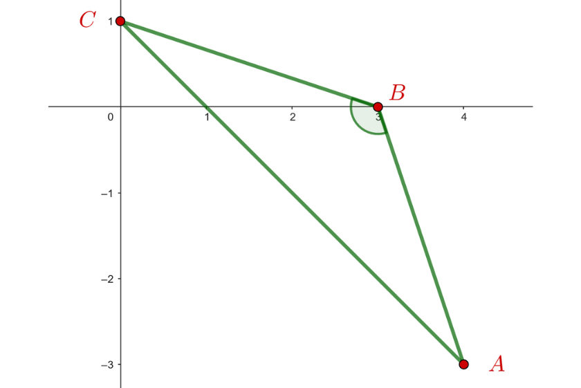 Ejercicio de distancia entre dos puntos