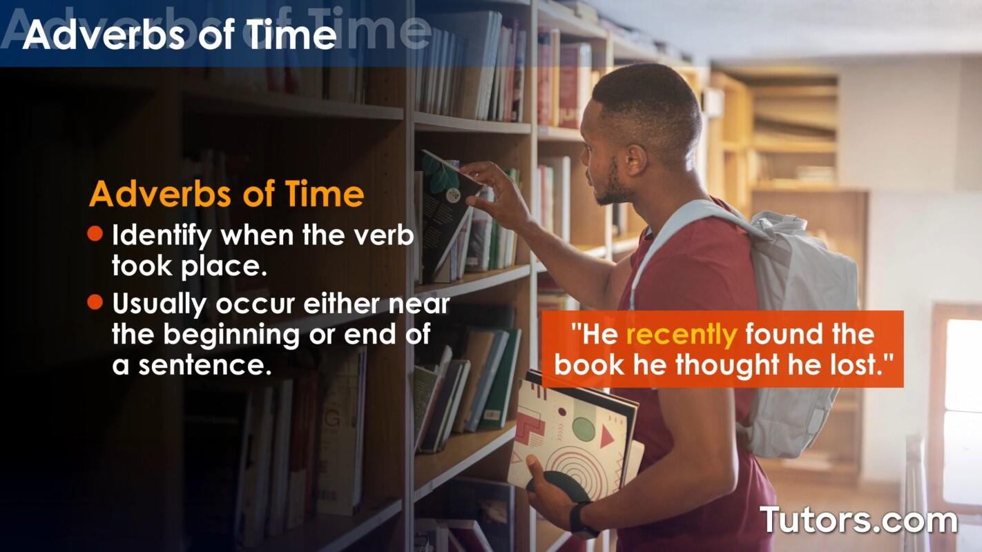Adverbs of time