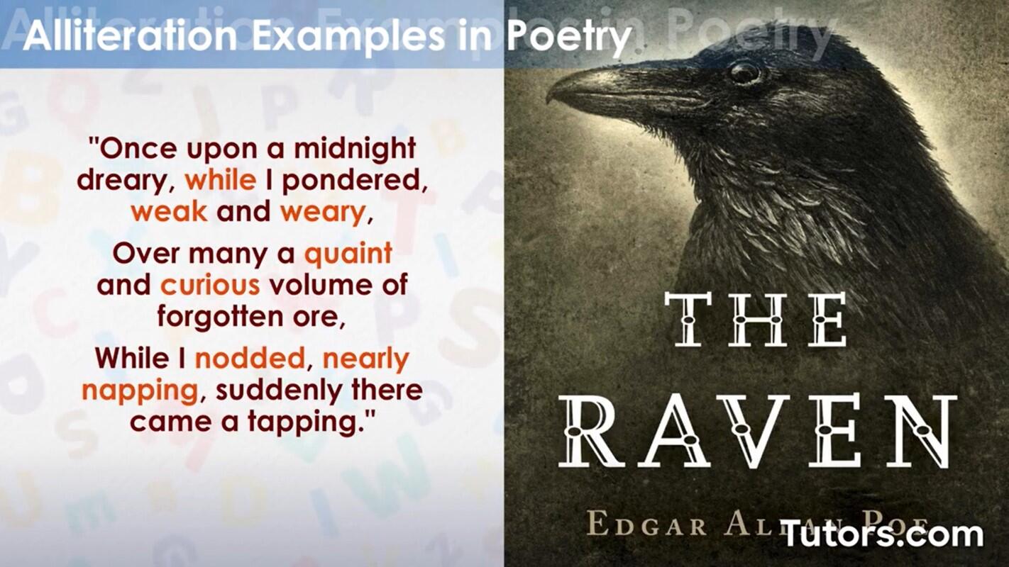 Alliteration in poetry