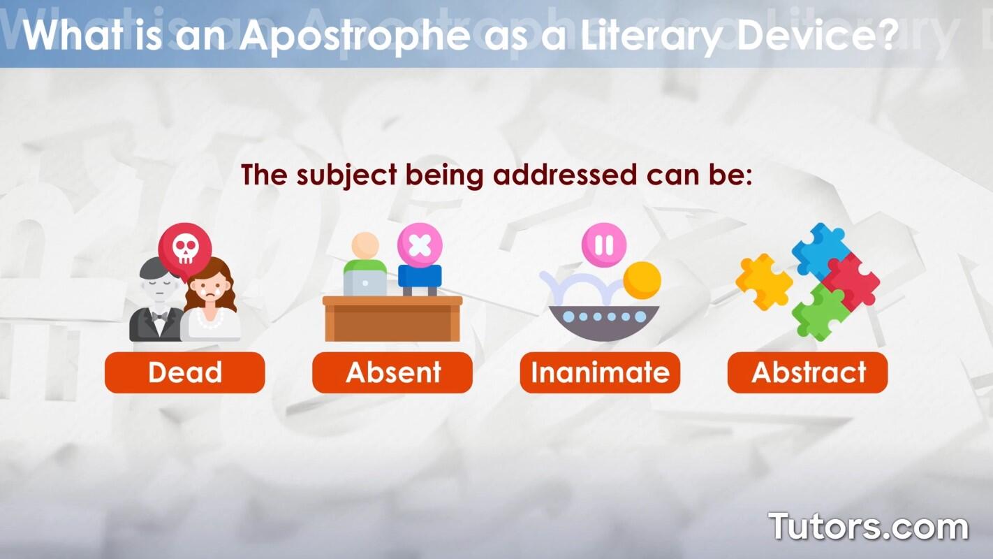 What is an apostrophe?