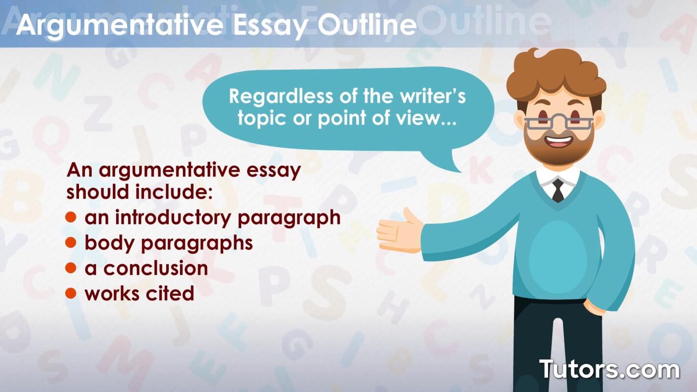 Components of an argumentative essay