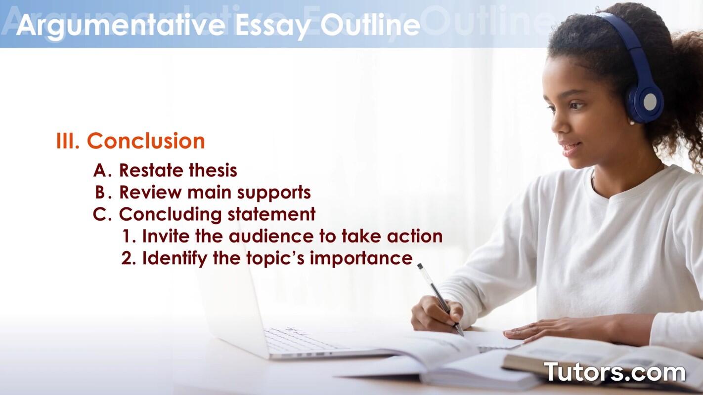Argumentative essay outline