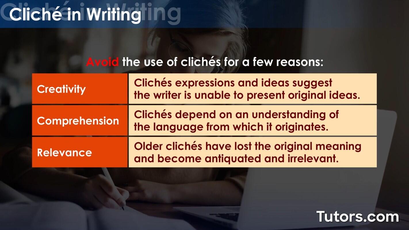 Reasons to avoid clichés in writing