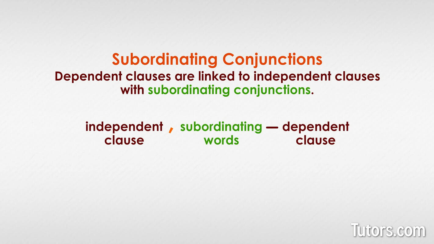 Complex sentence structure