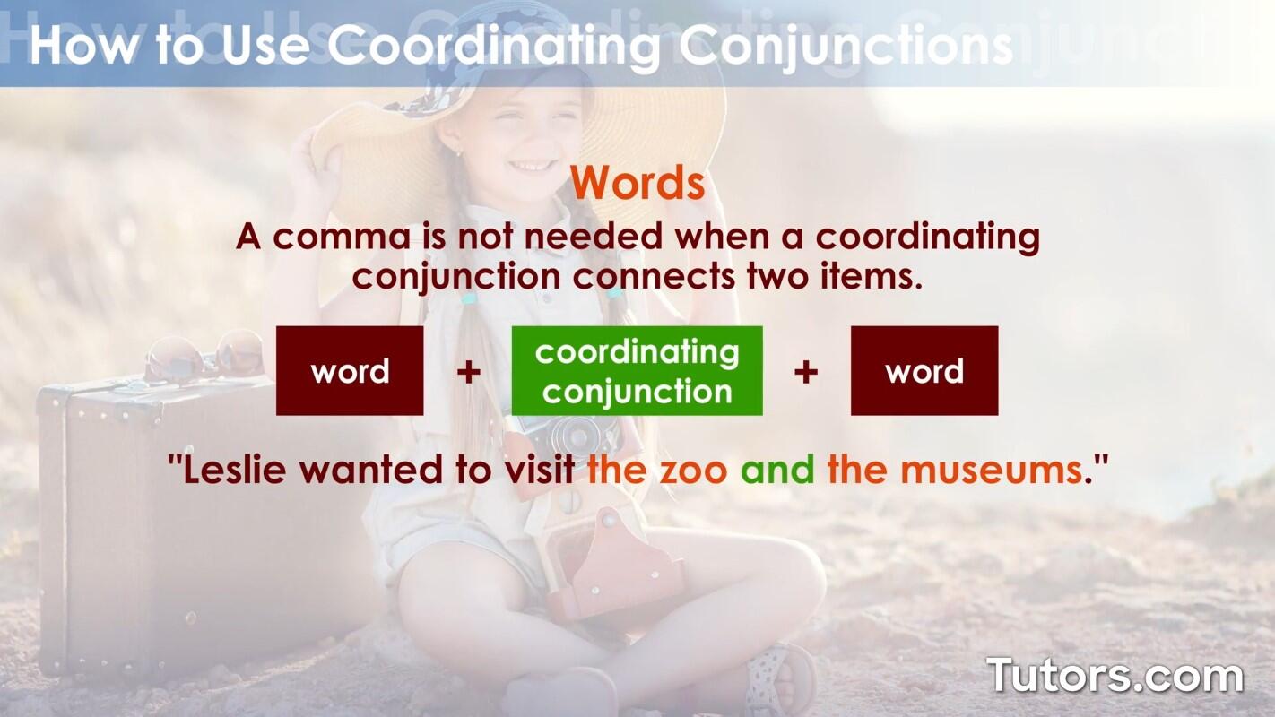 Connecting words