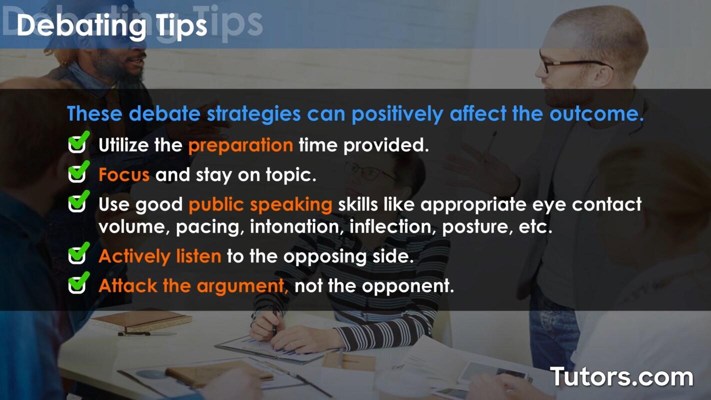 Debating tips