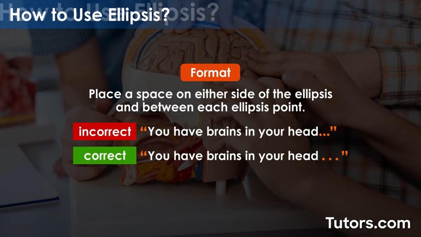 Ellipsis format