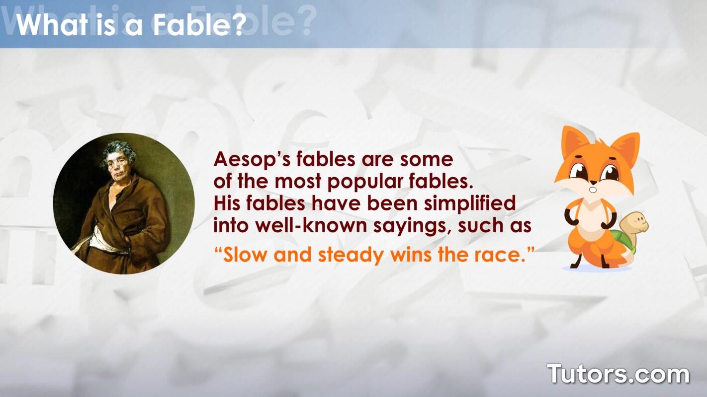 Aesop's fables