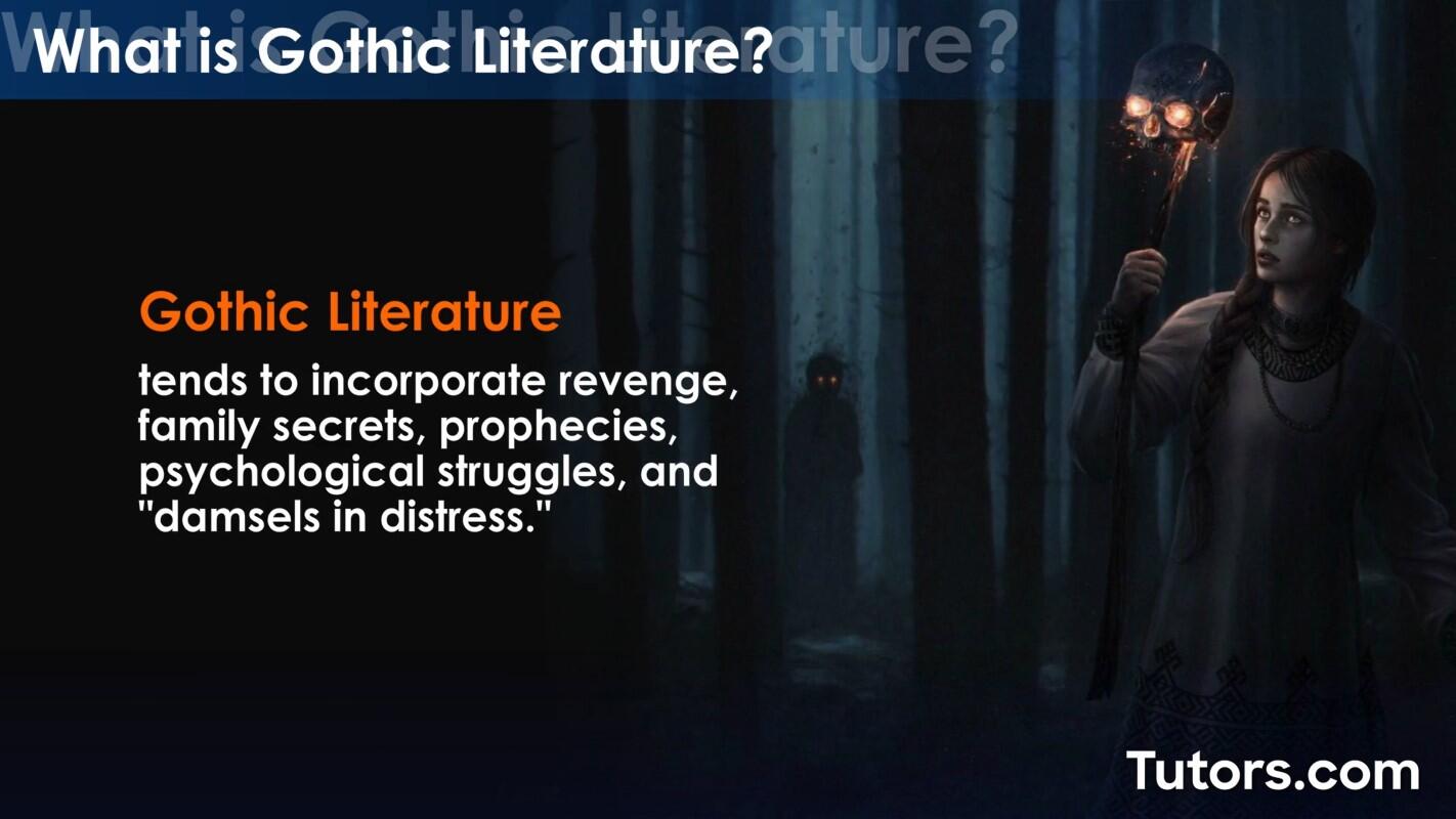 What is Gothic literature?