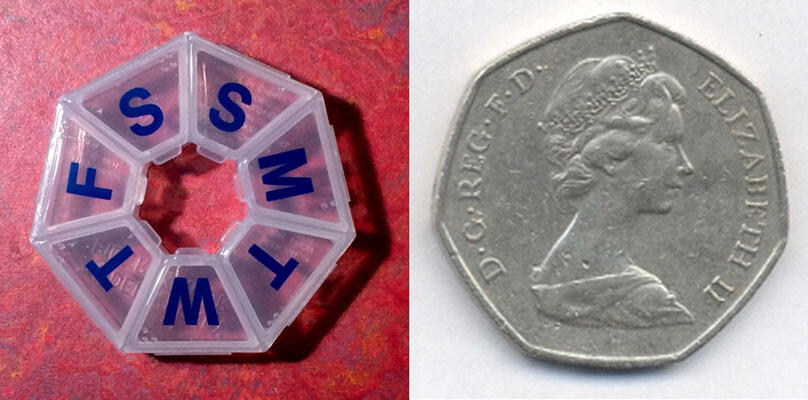 Heptagons in real life