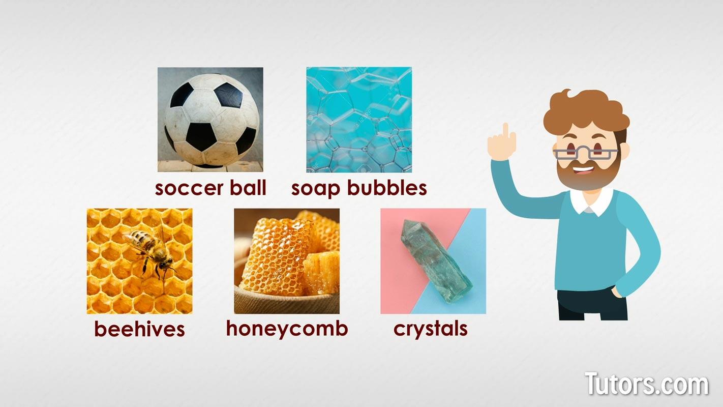 Hexagon examples in real life