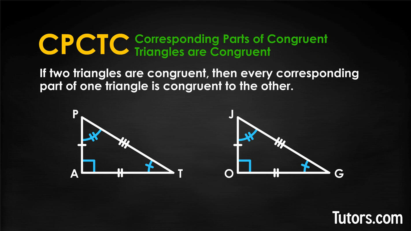 HL Theorem CPCTC