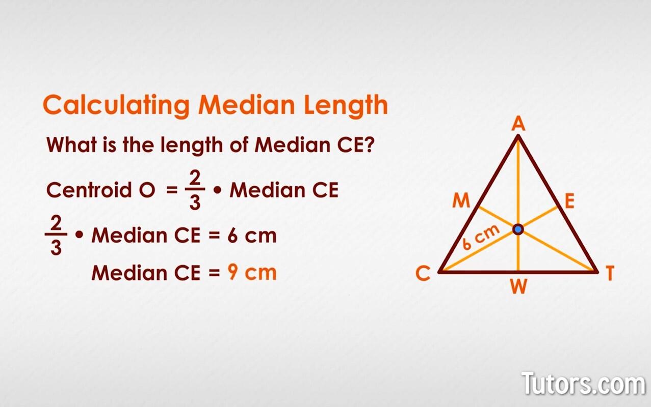 Calculating median length