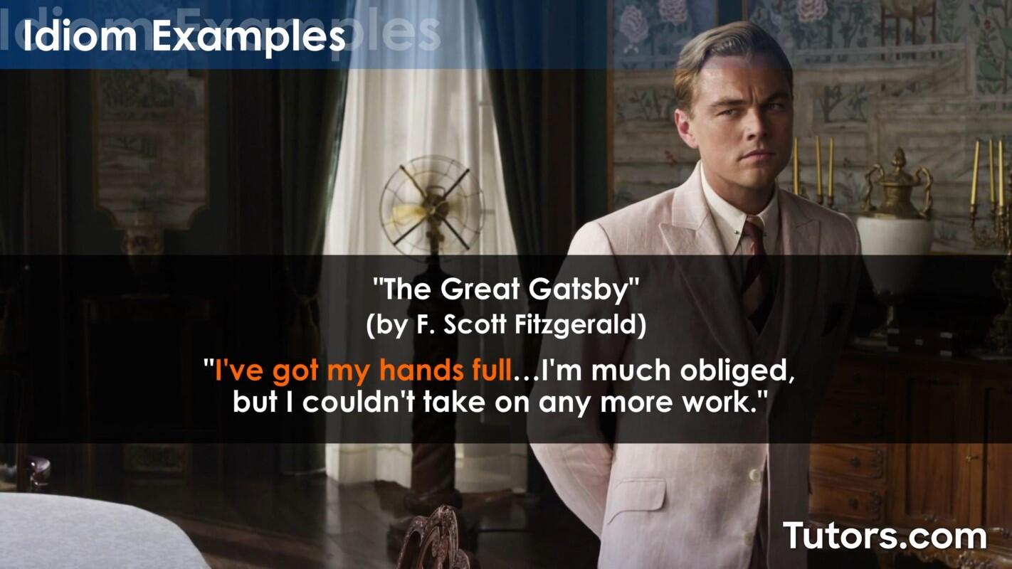 Idiom example