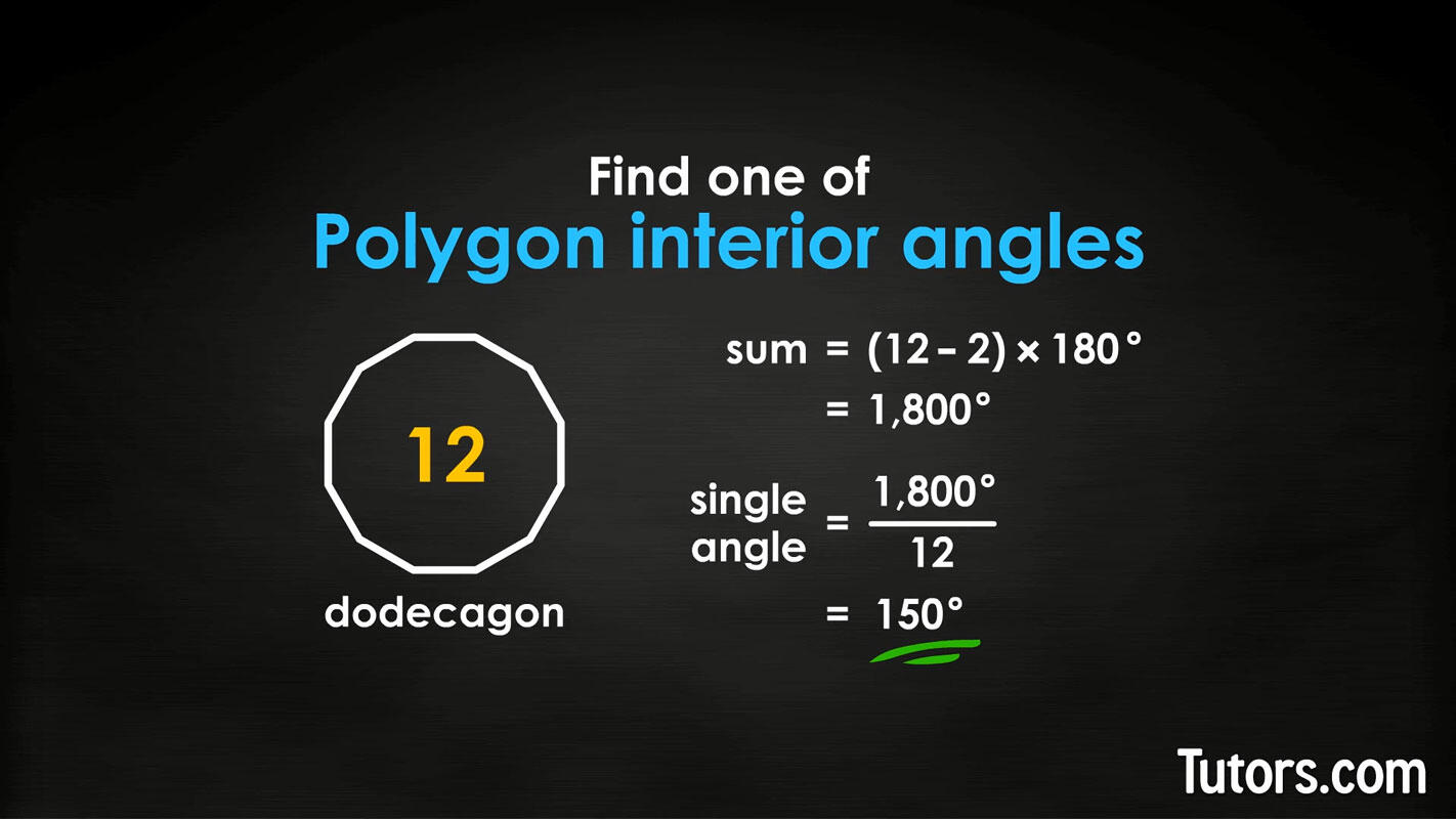 Interior angles examples