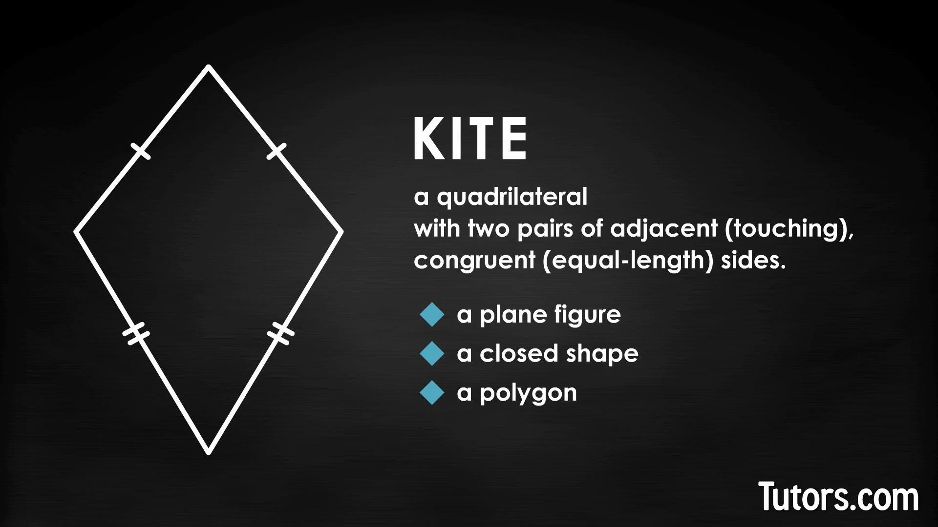 Kite Definition - Geometry