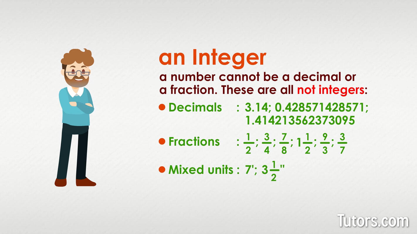 Non-integer examples