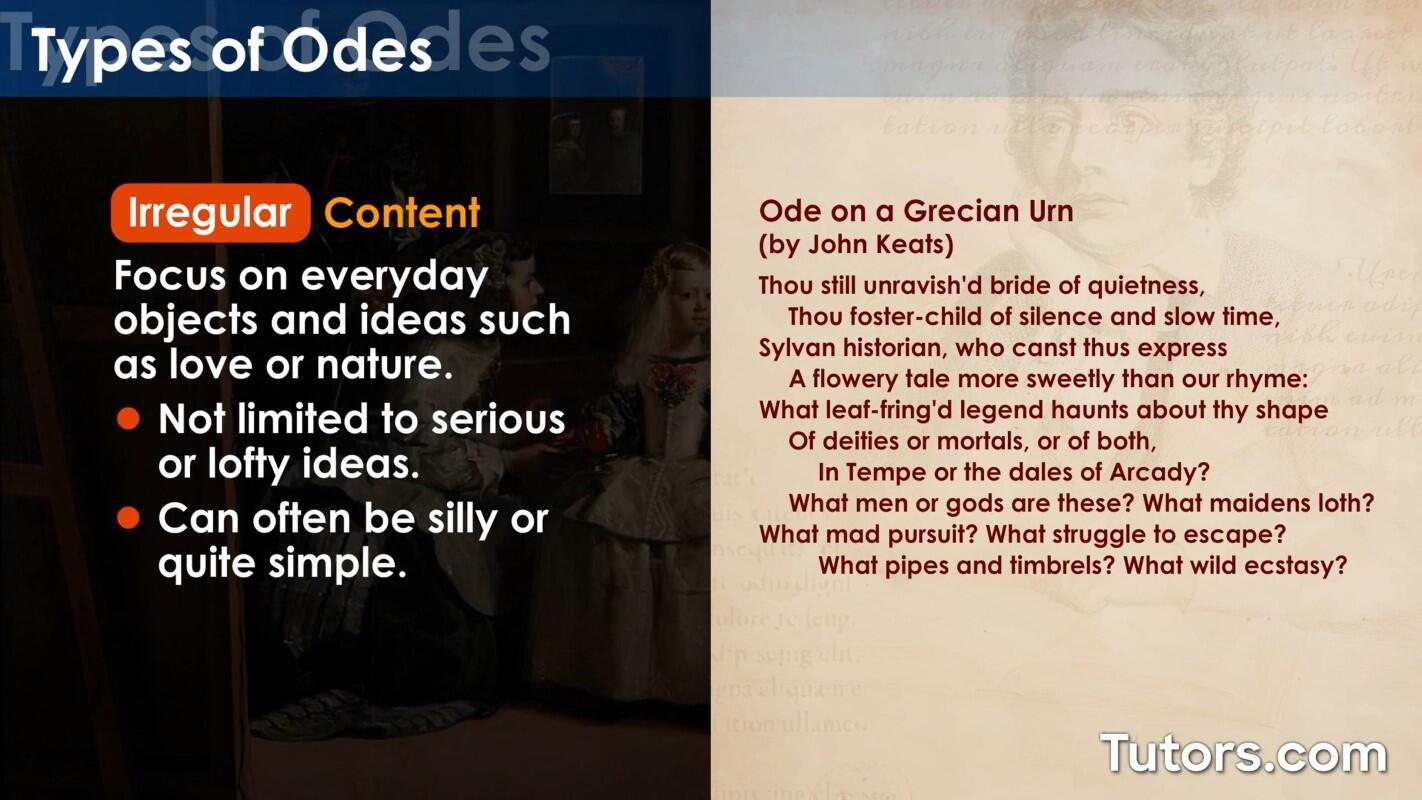 Irregular odes
