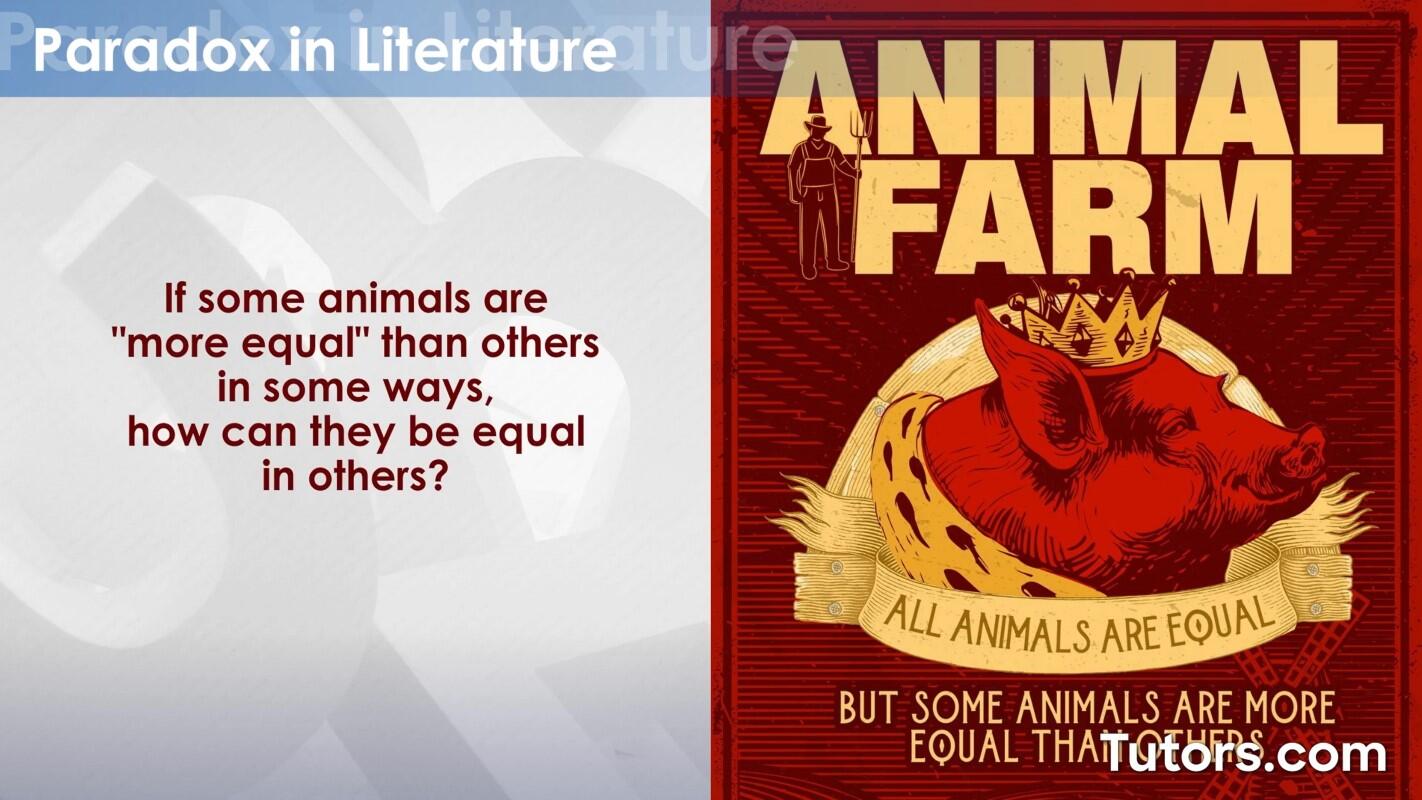 Paradox in literature