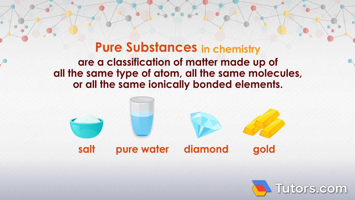 Pure substance definition