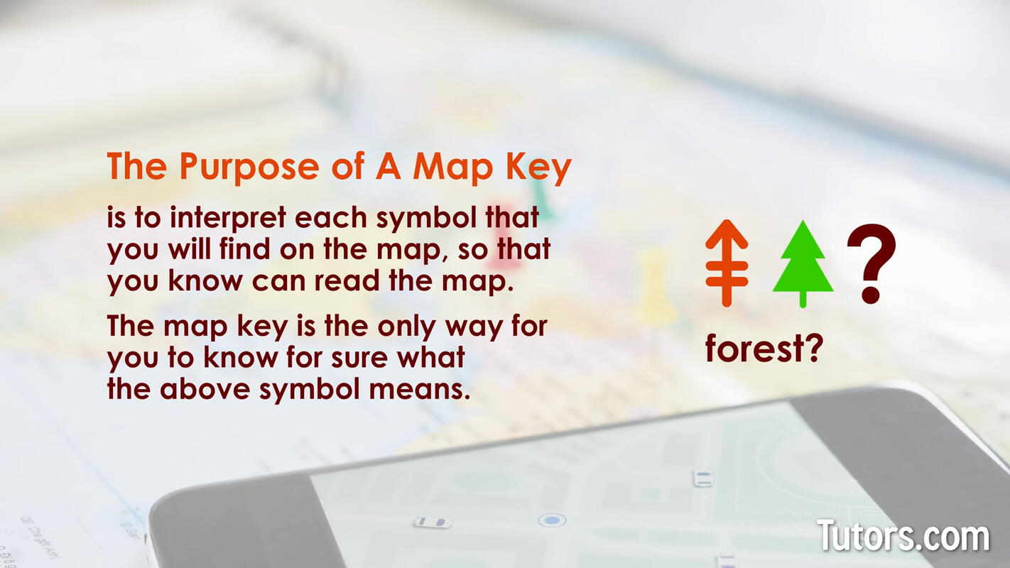 Purpose of a map key