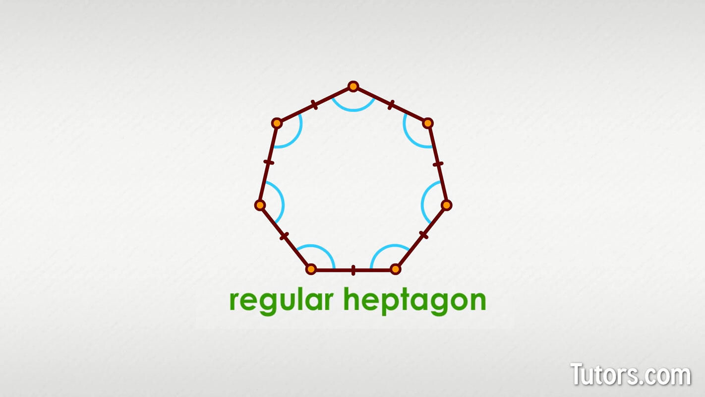 Regular heptagon